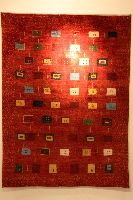 アートギャッベaka +赤150巾
