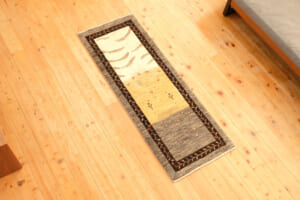 風景画のランナーサイズギャッベ