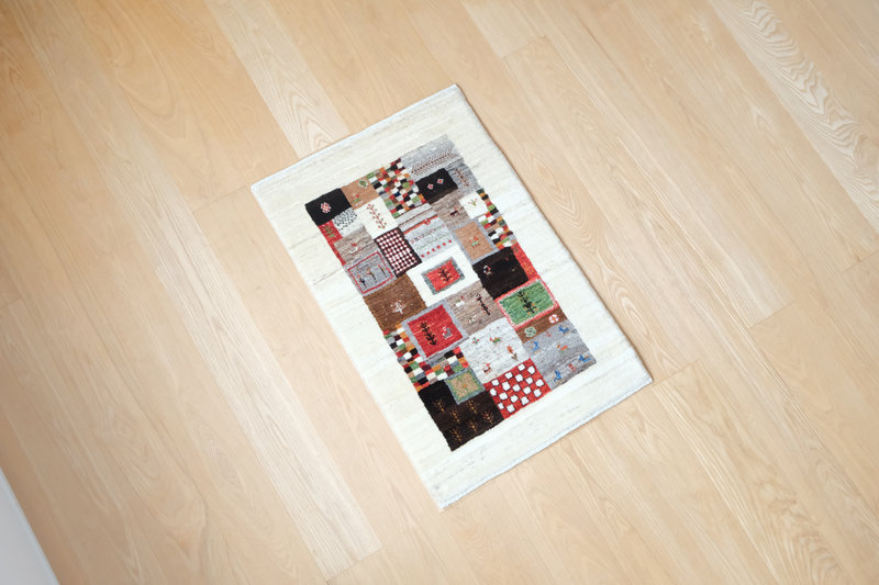 パッチワークギャッベ