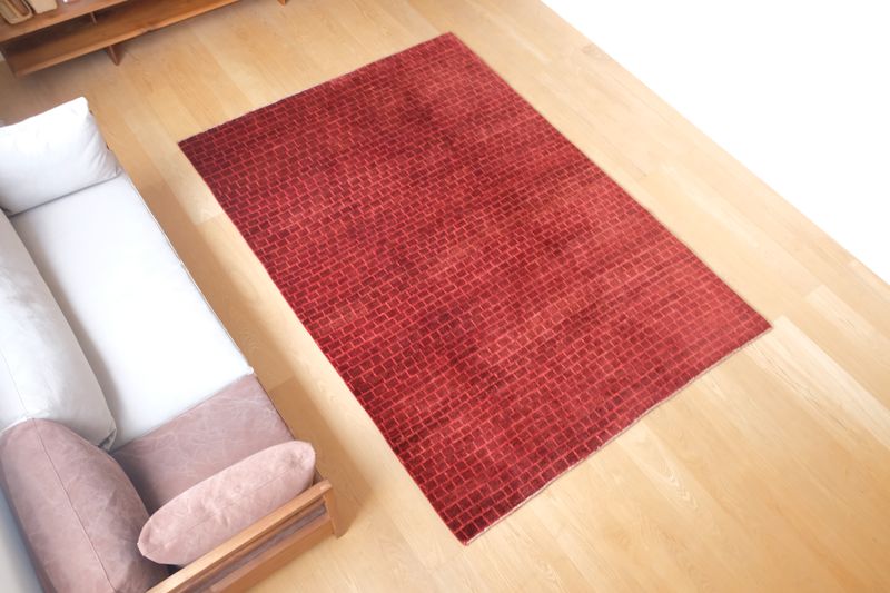 レンガのようなギャッベ レンガのようなギャッベ